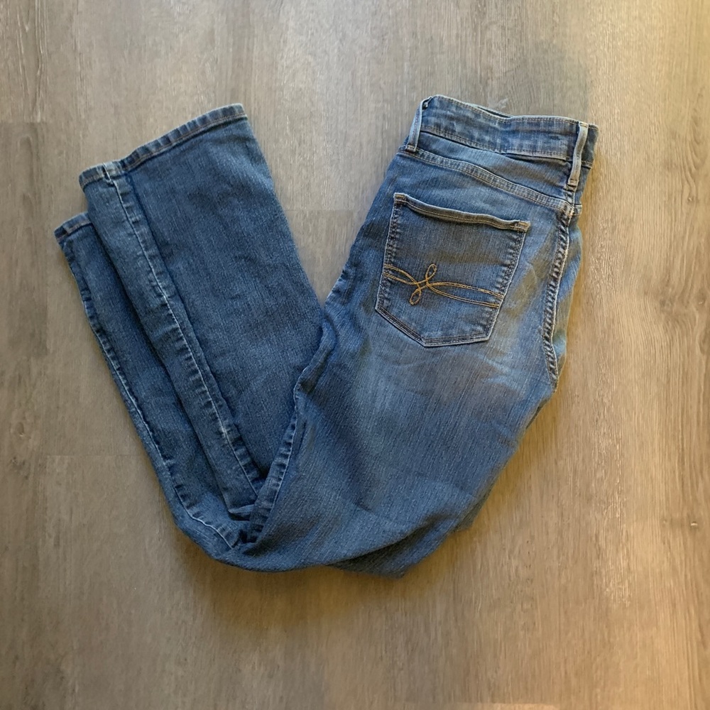 Comfy boot cut jeans